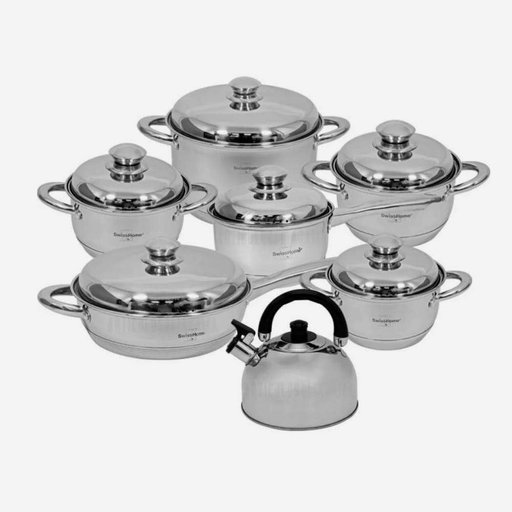 Bateria de ollas swisshome mk-13